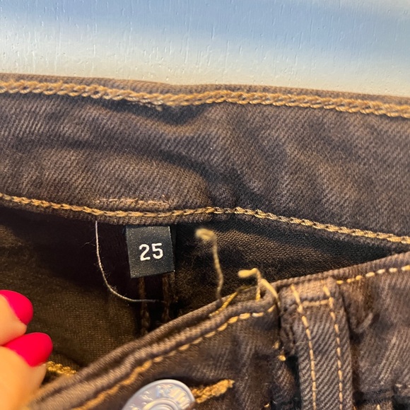 Re/done Jeans Brown New With Tag Size 25 See Description - Picture 5 of 8